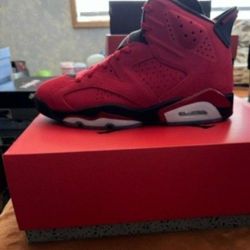 NEW DS AIR JORDAN 6 REDS FOR SALE 