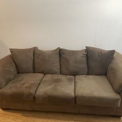 Two Pair Of Couches 