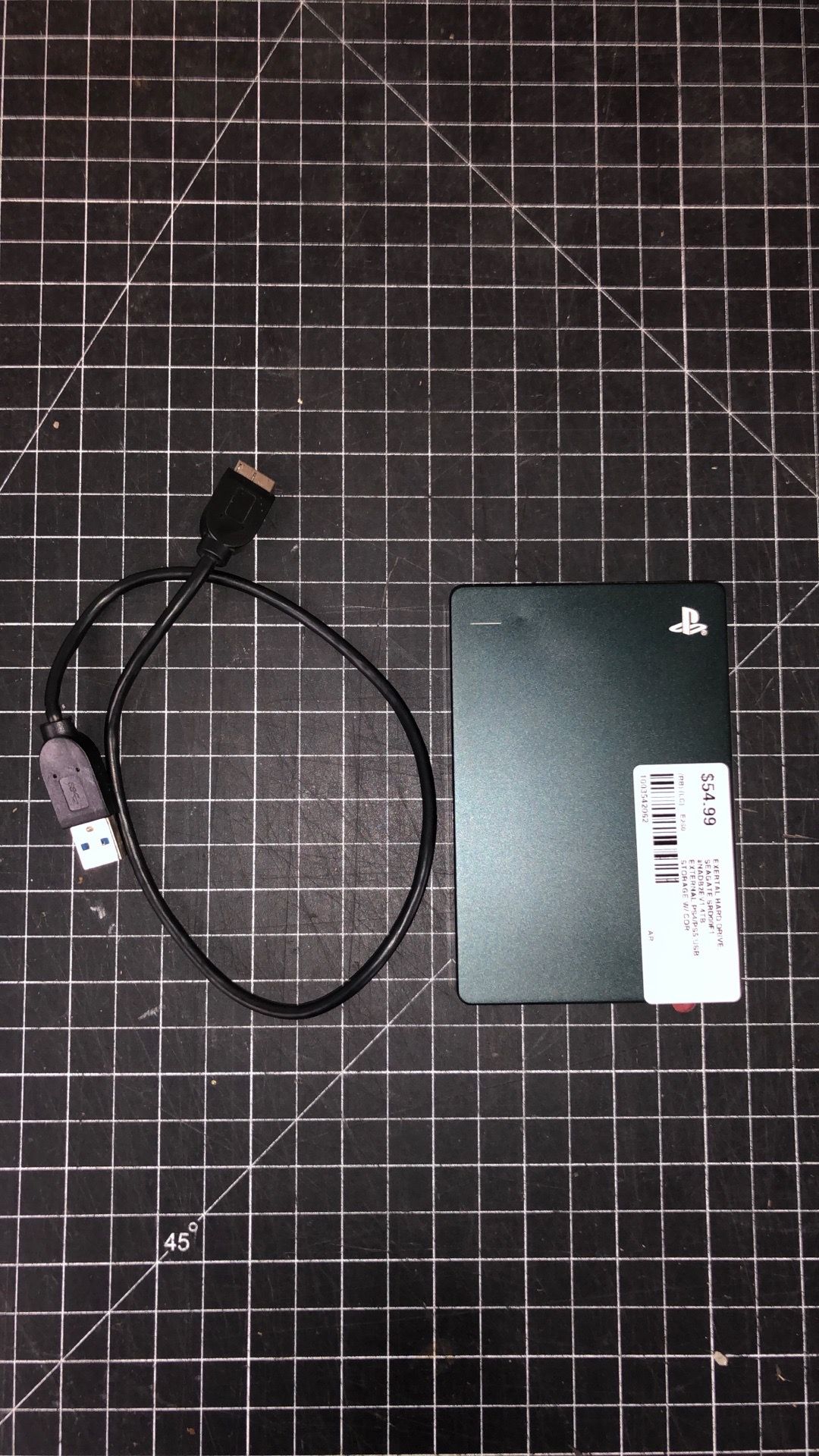 1300 Seagate 4TB External Hard Drive PS4/PS5 USB Storage W/Cord (contact info removed)