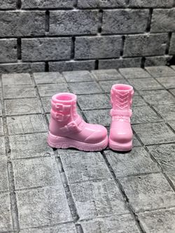 Bratz Wild Safari Boots, Custom Pink