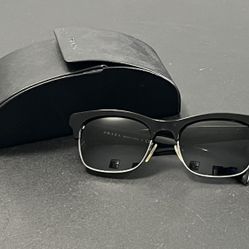Prada Wayfarer Sunglasses SPR11P Black