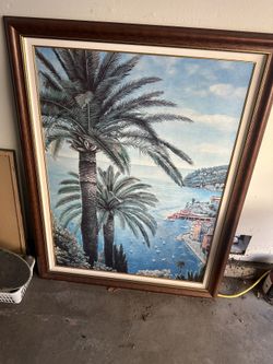 Beautiful Print With Custom Frame