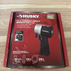Husky 1/2 in. Compact Impact Wrench