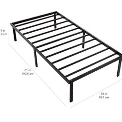 Metal Frame Bed Twin