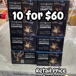 ✨ Lot of 10 Portable Campfires ✨