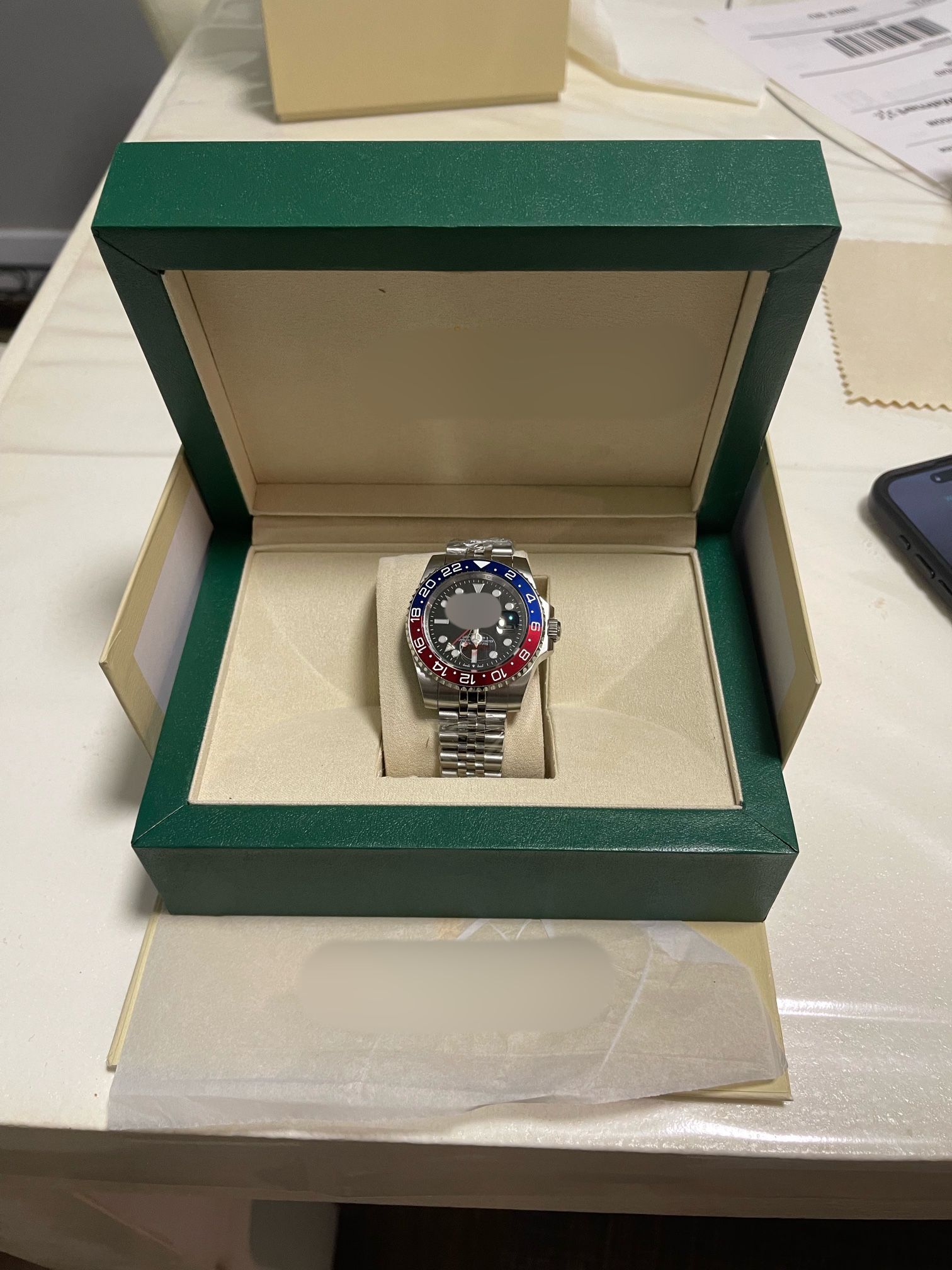 Luxury Stainless Steel Watch