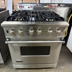 Viking 30” Stainless Steel Gas Range Stove 
