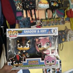 Shadow And Amy Funko Pop 