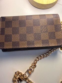 Louis Vuitton Brown Damier Purse/clutch 100% authentic
