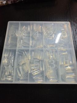 Square long press on nails