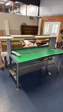 6’ wide Work Bench