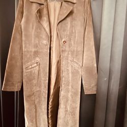 Leather Trench Coat