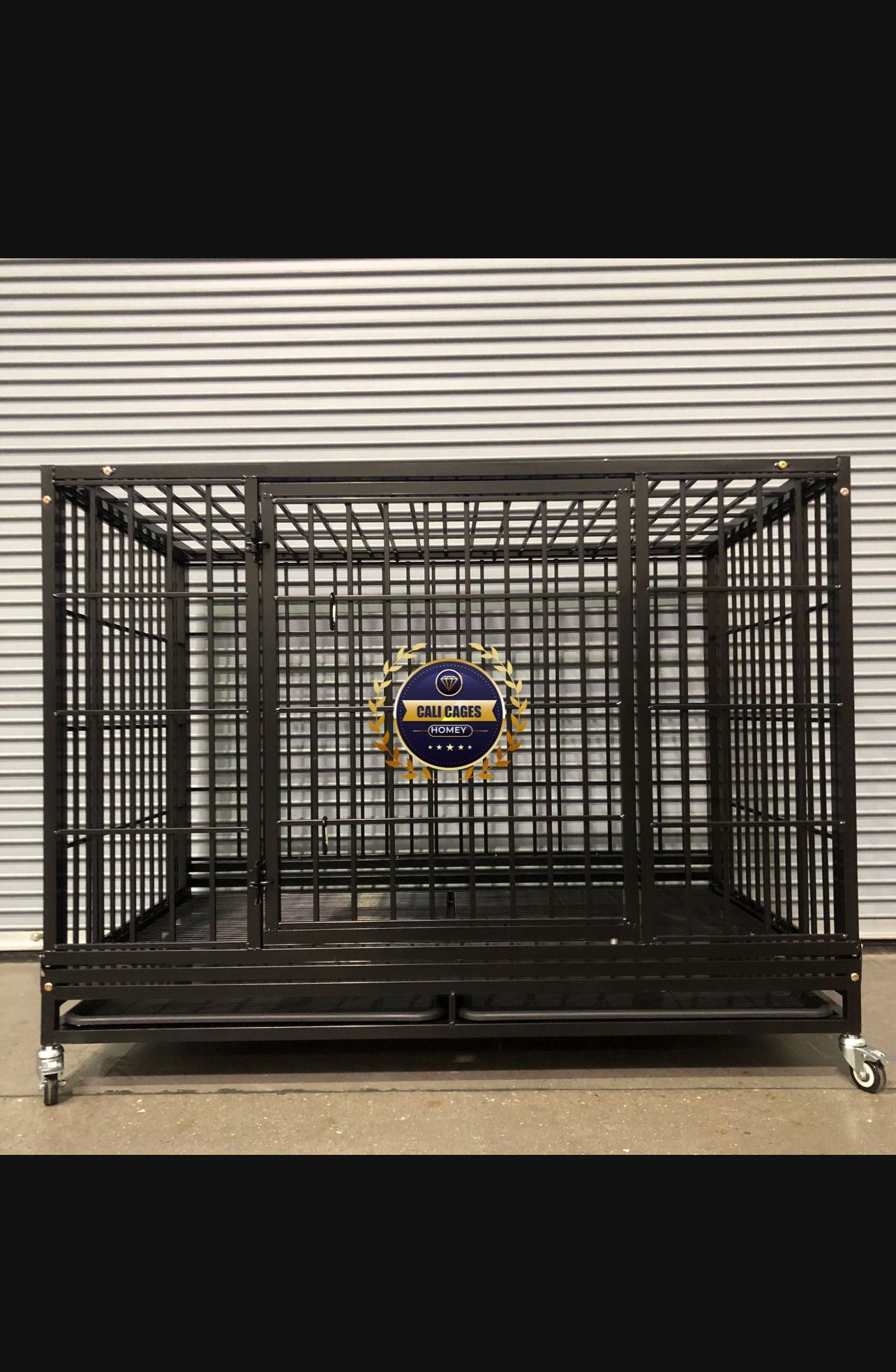 Dog Pet Cage Kennel Size XL” With Grid And Tray New In Box 📦