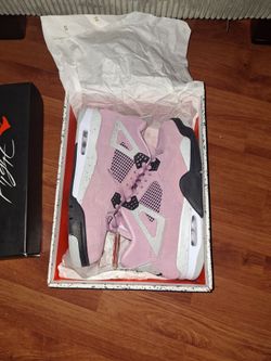 Air Jordan 4s Orchid