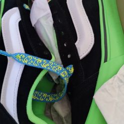 Vans Knu Skool Prop Outsole Green Size 10 - New