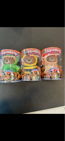 Squeeezy Dress Up Bears – Set of 3