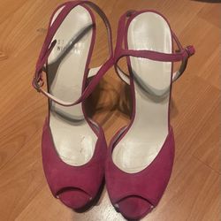 Stuart Weitzman Heels Hot Pink 