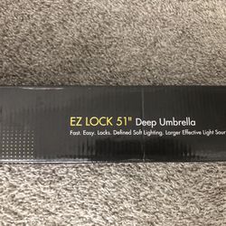 EZ Lock 51 Deep Umbrella For Photography 