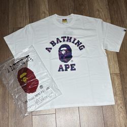 BAPE White Tee Shirt 