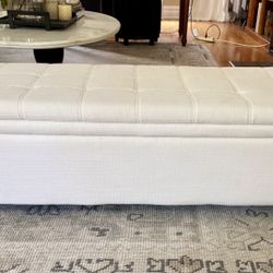 Upholstered Storage Bench