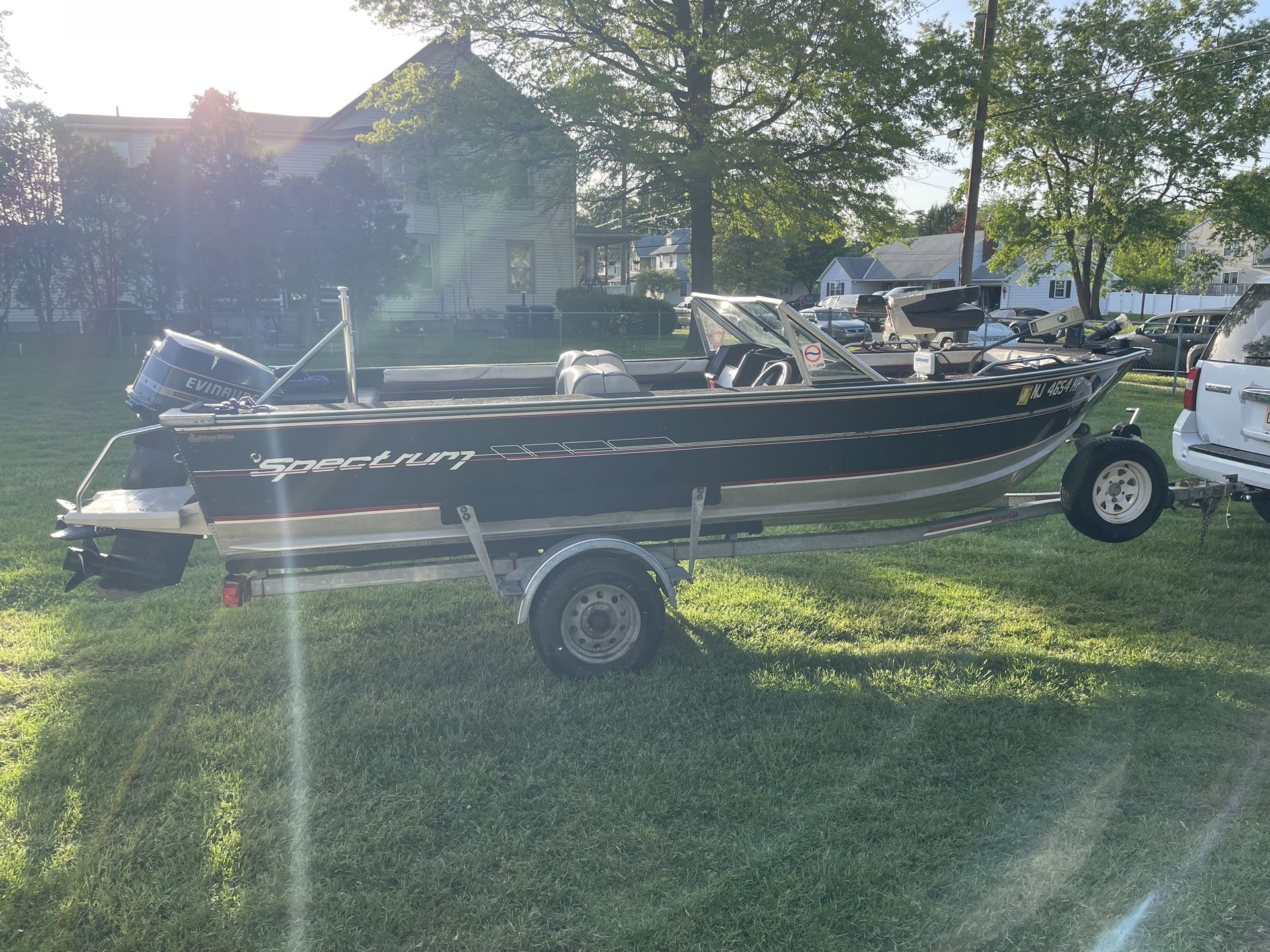 1990 Bluefin 17 Foot Aluminum Boat