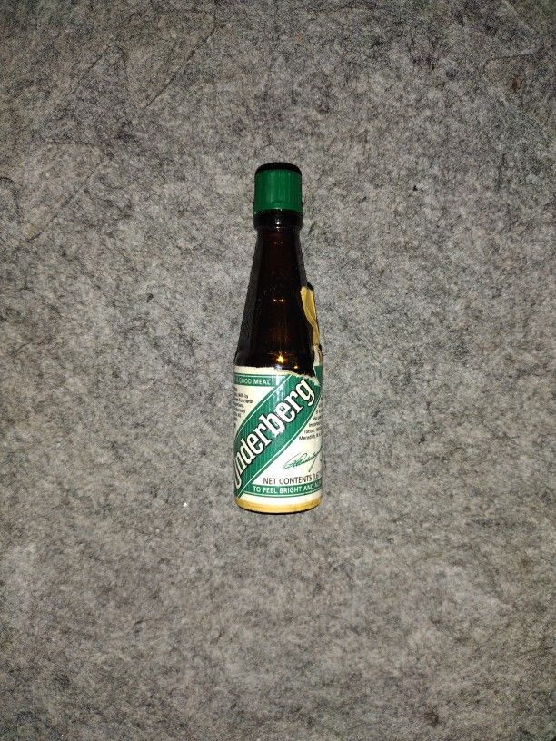 Vintage Underberg Bitters Bottle