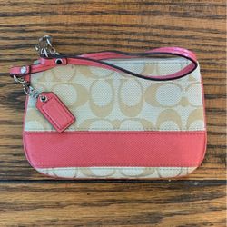 Small Coach Wristlet
