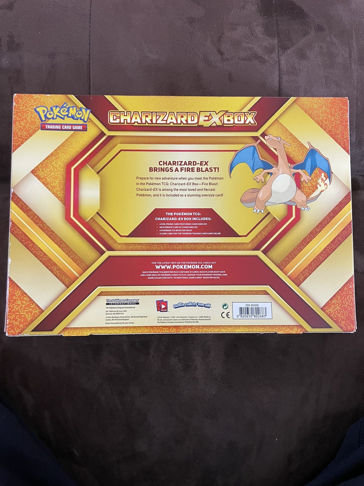 pokemon tcg charizard ex box fire blast card game Cards TCG: Game, Multicolor : Toys & Games EX in the Charizard Opening 5x Charizard EX Boxes