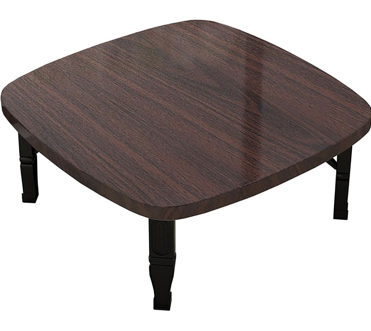 Folding Table, Japanese-Style Low Square Table/Study Table/Dining Table/Small Desk, for Tatami Bedroom Bay Window Table, H35CM, 7 Colors (Color : F, S