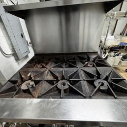 Southbend Commercial 6 Burner Gas Stove