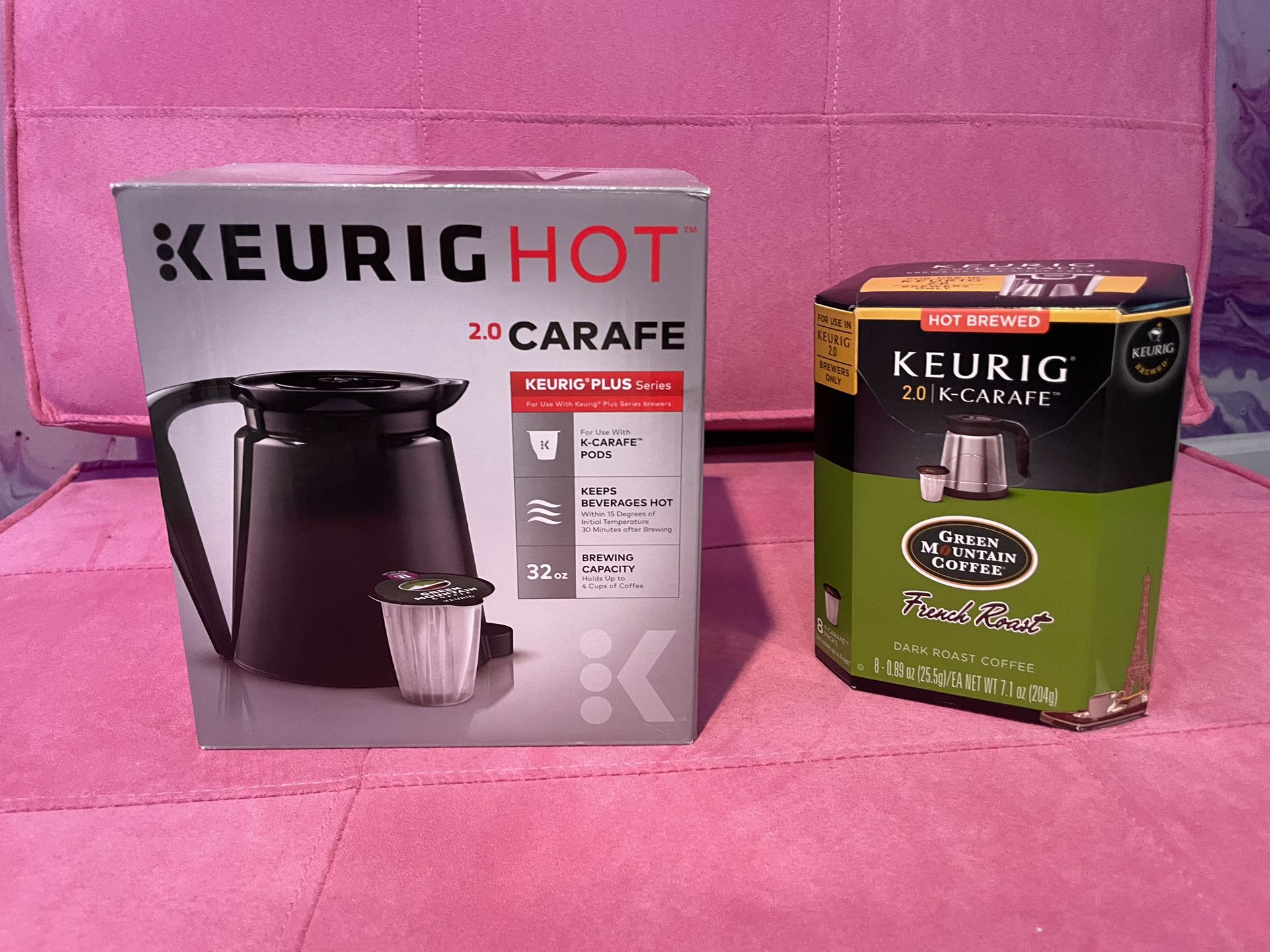 New Keurig Coffee Pitcher Included Coffee