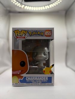Funko Pop Pokémon Charmander #455 Silver