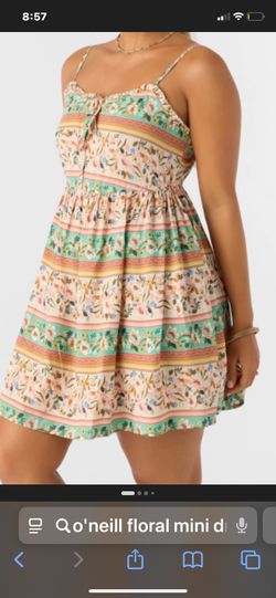 O’Neil summer floral sun dress