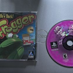Frogger And Rocket Power Ps1