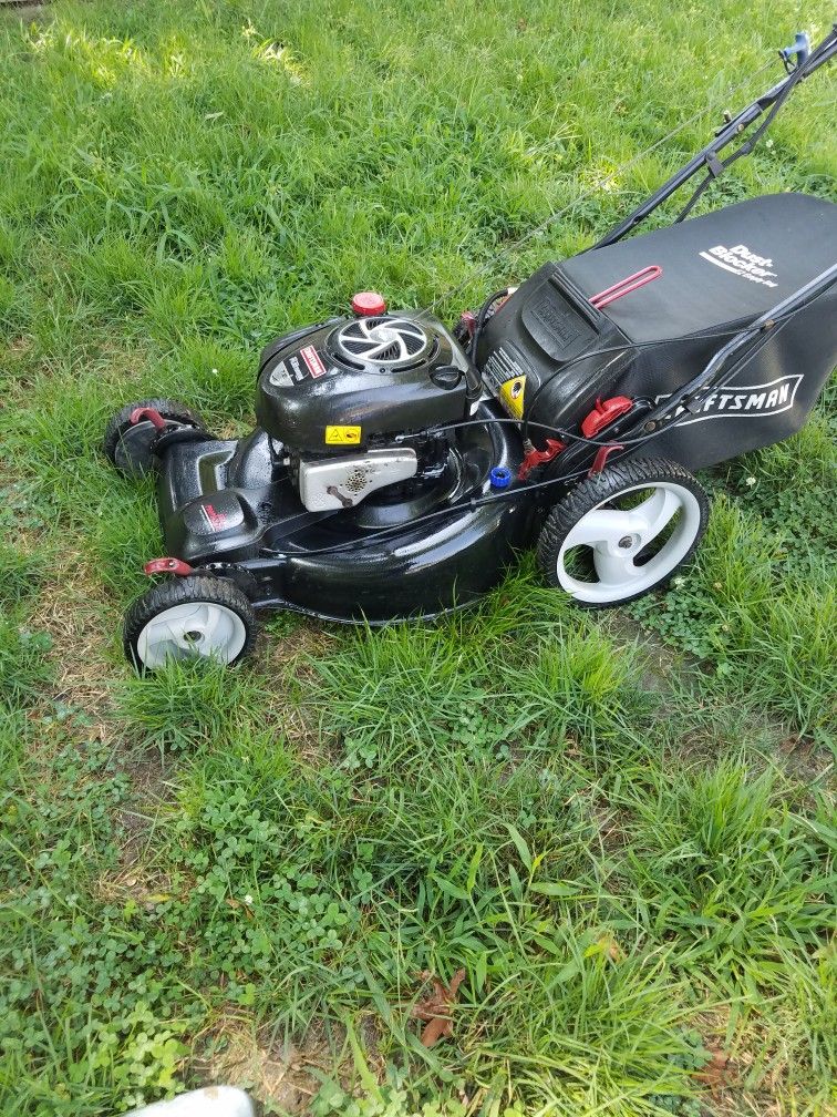Craftsman platinum push mower hot sale