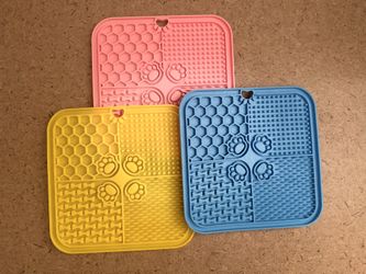 3 Set Dog Lick Mats