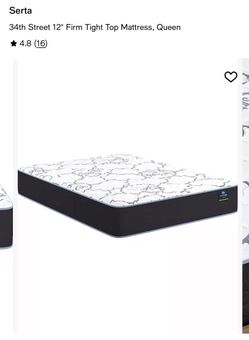 Serta 34th Street 12" Firm Queen Mattress