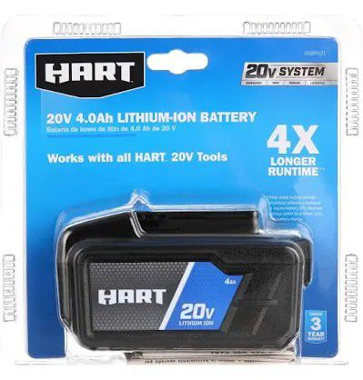  HART 40 Volts 4.0Ah Lithium-Ion Battery