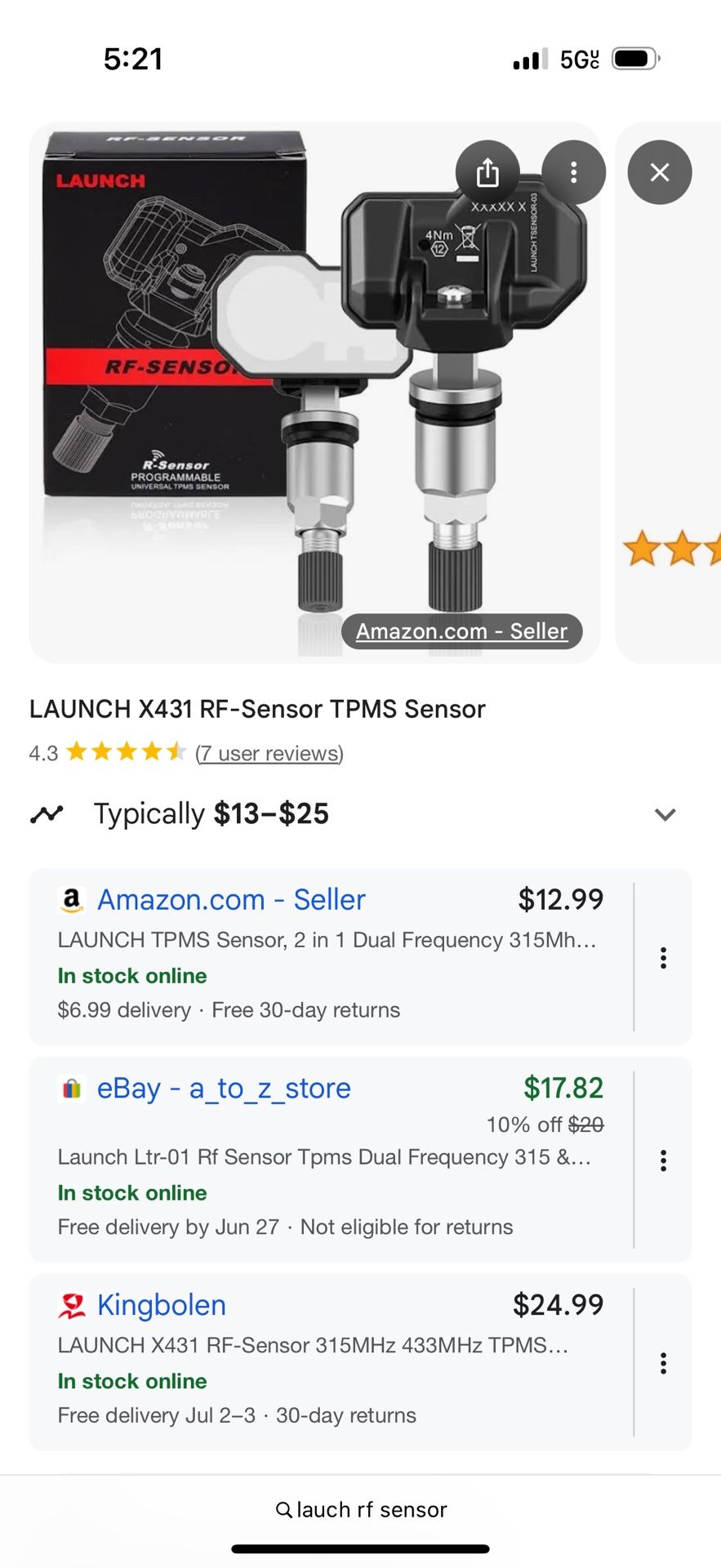 TPMS SENSOR