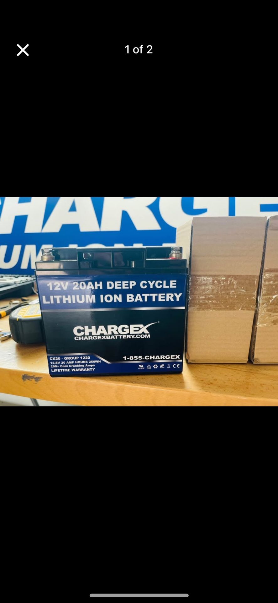 Lithium Ion Batteries 20AH New