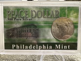 Peace Dollar Philadelphia Mint, Dollar Looks Really Good