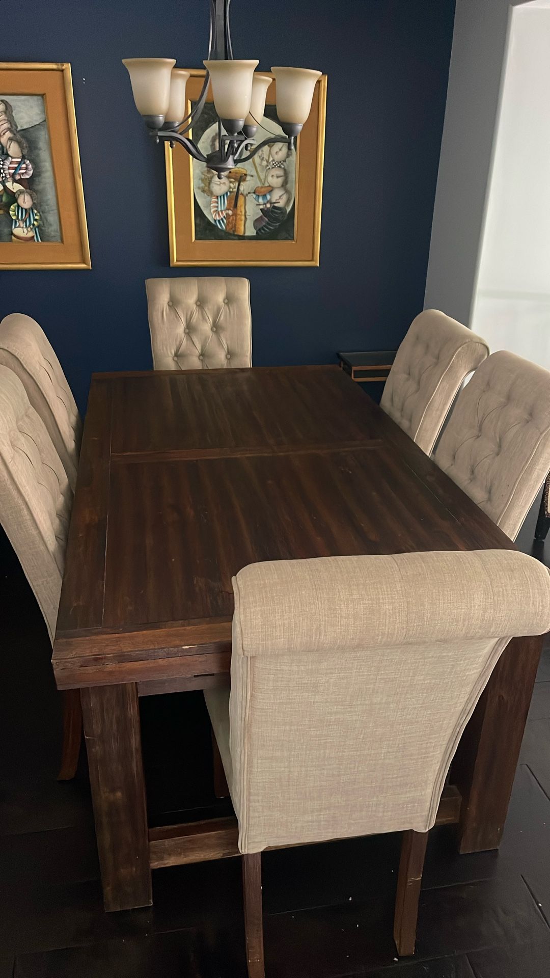 Dining Table With 6 Chairs