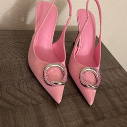 Pink Zara Heels 