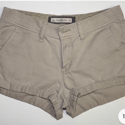 Abercrombie & Fitch Women’s Khaki Stretch Shorts W25