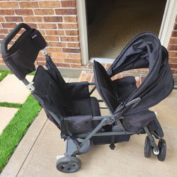 Joovy Caboose Double stroller (Used)