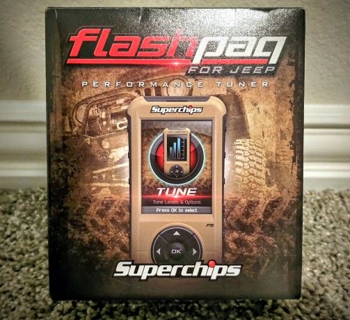 Superchips Flashpaq For '98 Through 2014 Jeeps