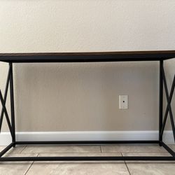 Rectangle Wood Console Table