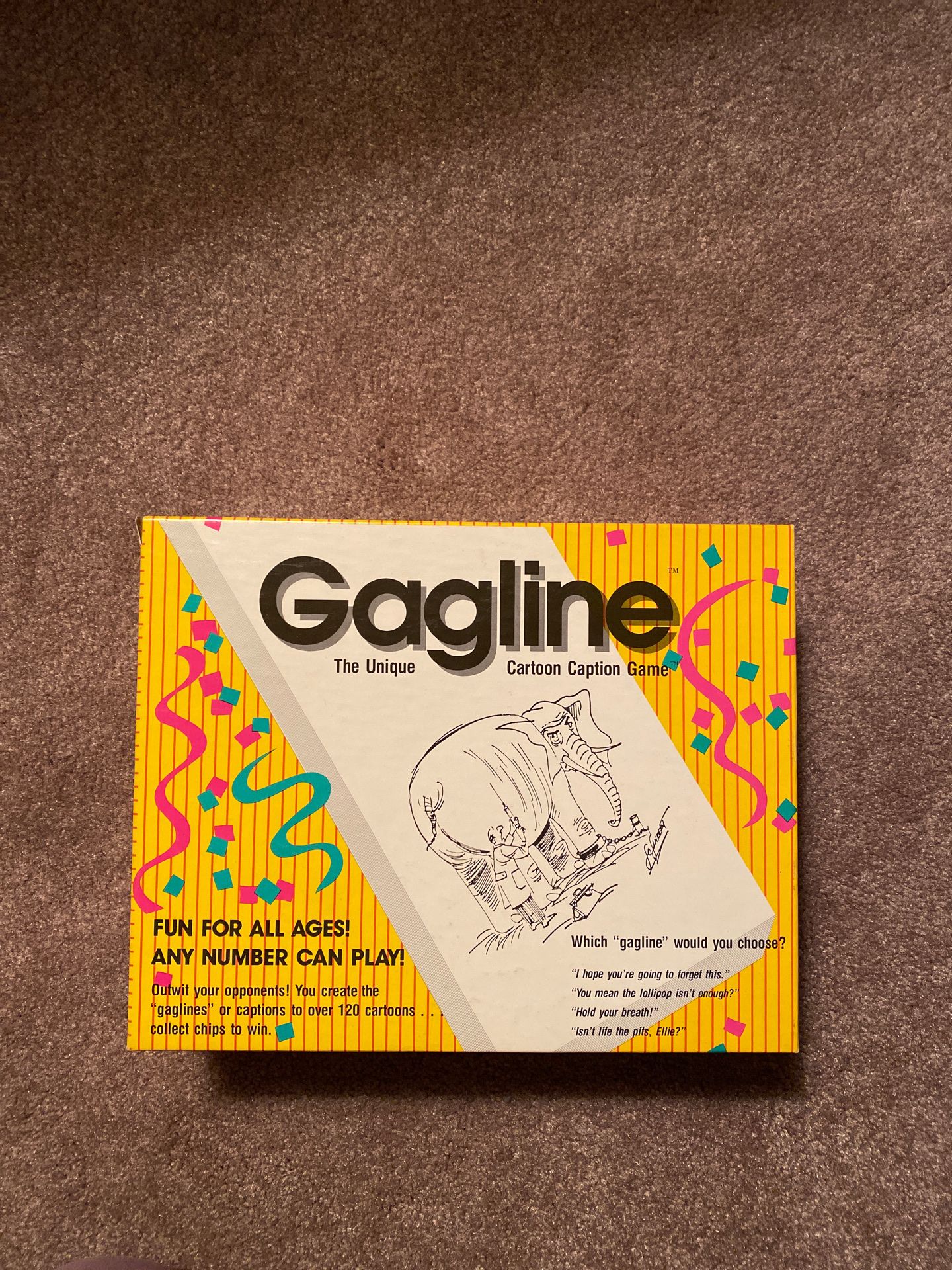 Gagline game