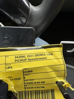 2011 GMC Sierra Cluster