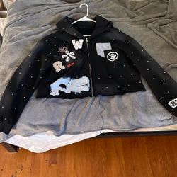 cropped hoodie
